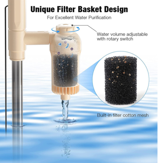 Electric Aquarium Gravel Cleaner