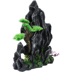 Aquarium Mountain View Stone Beta fish tank accessories