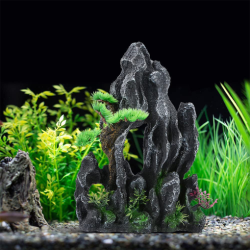 Aquarium Mountain View Stone Beta fish tank accessories