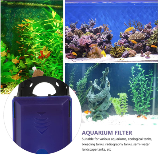 Hanging fish tank filter