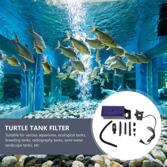 Hanging fish tank filter