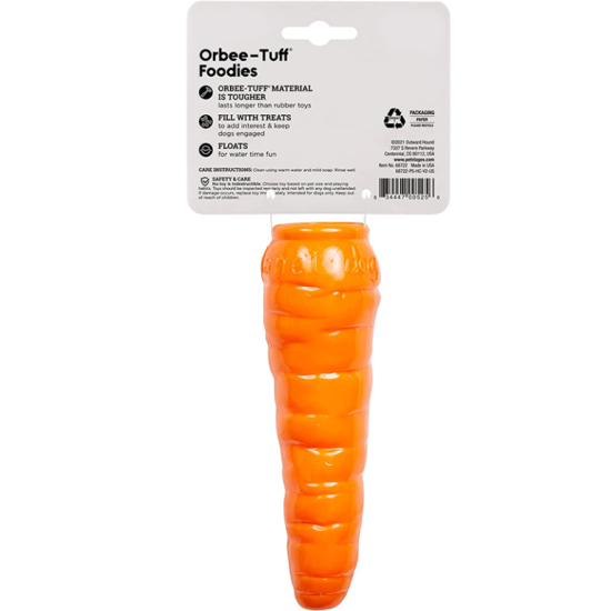 Tuff Carrot Durable Dog Toy